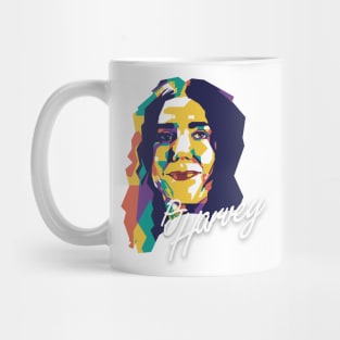 PJ Harvey Pop Art Tribute T Mug